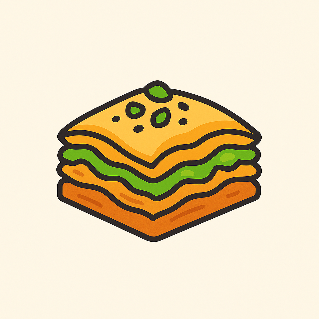 Ícono baklava